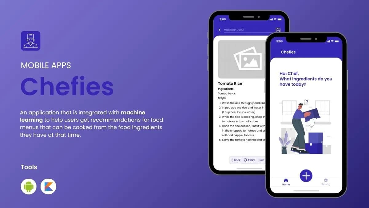 Chefies project preview