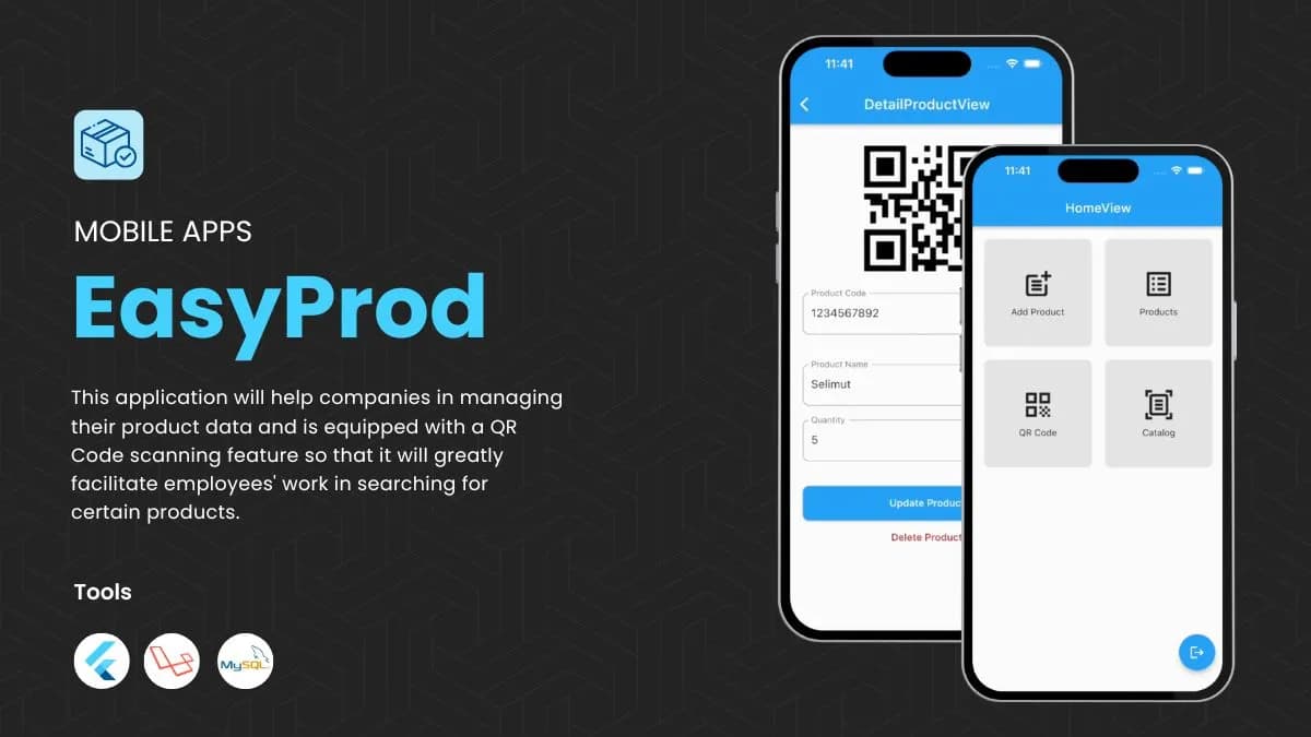 EasyProd project preview